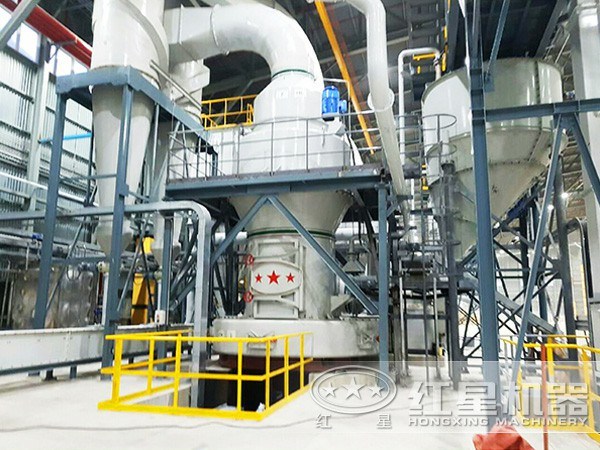 凹凸棒石磨粉工艺现场 凹凸棒石磨粉工艺现场