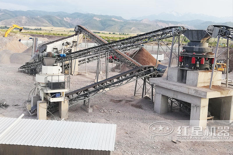 配制砂机的石料生产线 配制砂机的石料生产线