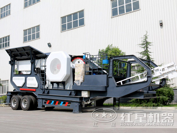 时产200吨青石流动磕石子机-配颚破机 时产200吨青石流动磕石子机-配颚破机