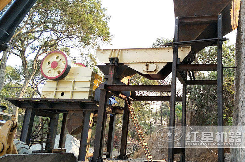 大型砂石生产现场,用户非常满意 大型砂石生产现场,用户非常满意