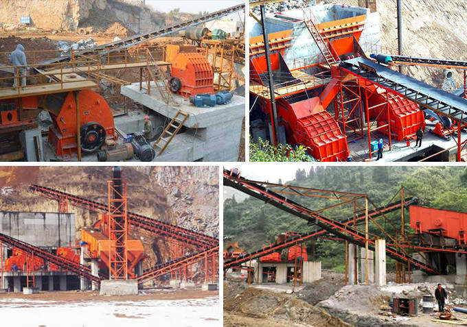 重锤式破碎机工作现场 重锤式破碎机工作现场