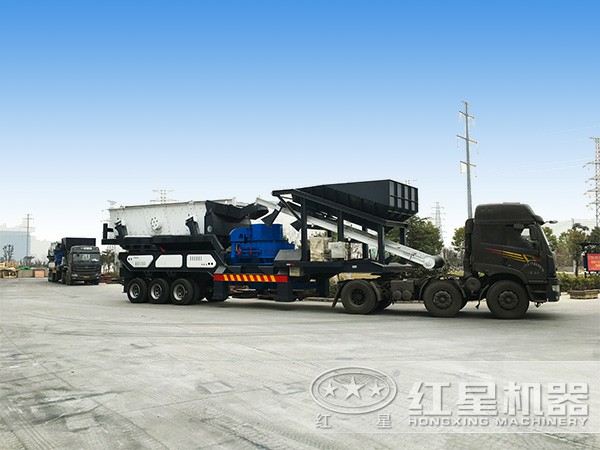 珍珠岩移动制砂机 珍珠岩移动制砂机