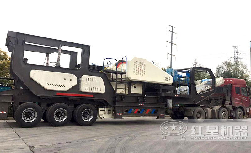 一级碎煤破碎:移动颚破机 一级碎煤破碎:移动颚破机