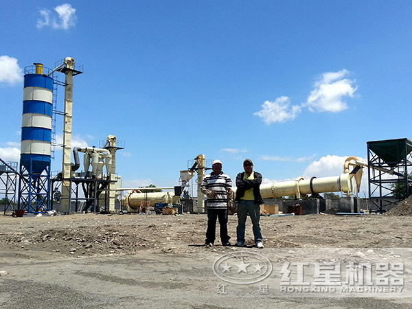 石英砂烘干机环保作业现场,引国外用户点赞 石英砂烘干机环保作业现场,引国外用户点赞