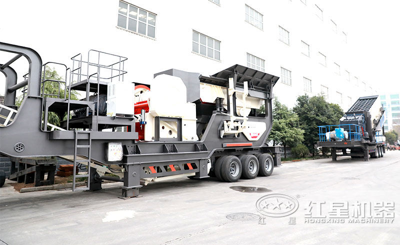 建筑垃圾一站式移动破碎机:移动颚破机 建筑垃圾一站式移动破碎机:移动颚破机