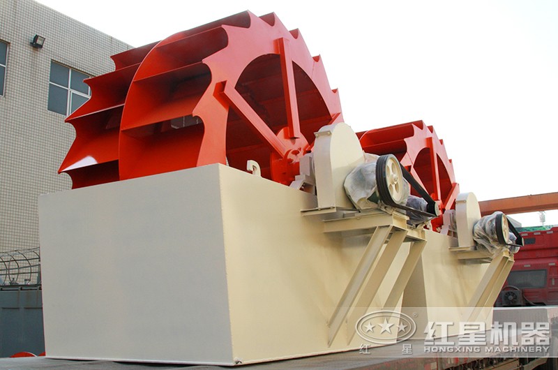 水洗砂机:双轮斗 水洗砂机:双轮斗