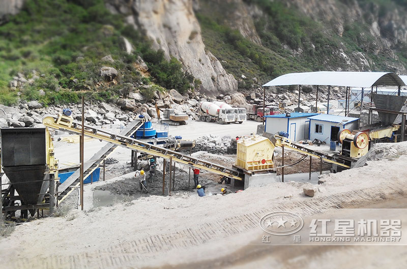 河南安阳河卵石制砂碎石生产线,级配好,使用率高 河南安阳河卵石制砂碎石生产线,级配好,使用率高