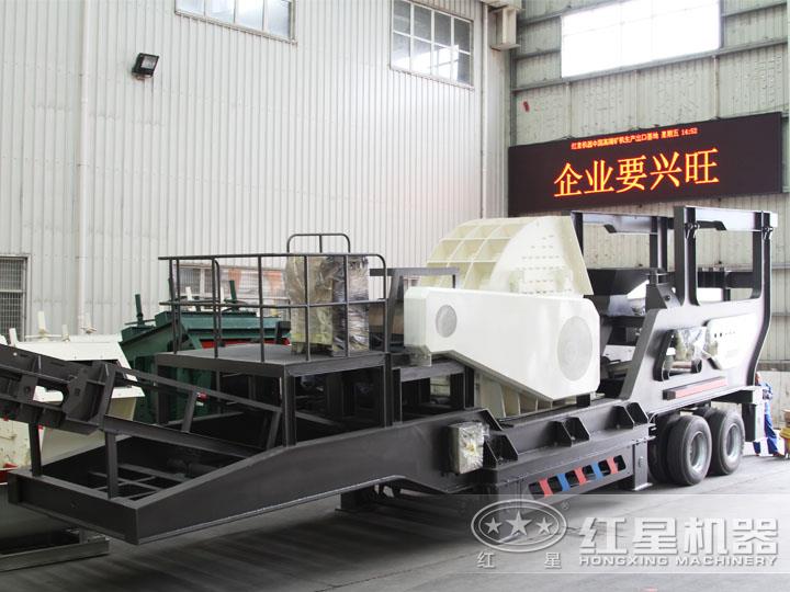 机载锤式碎石机,一次成型,减少成本40% 机载锤式碎石机,一次成型,减少成本40%