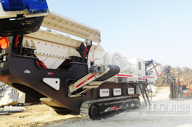 履带式建筑垃圾处理机自动行走,更显智能 履带式建筑垃圾处理机自动行走,更显智能