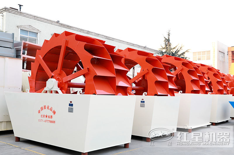 轮式洗砂机,洗净率高