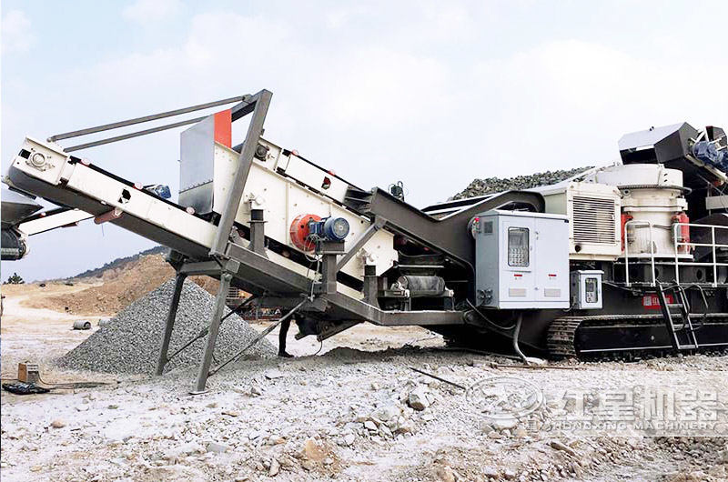 时产200吨履带移动破碎站现场视频 时产200吨履带移动破碎站现场视频