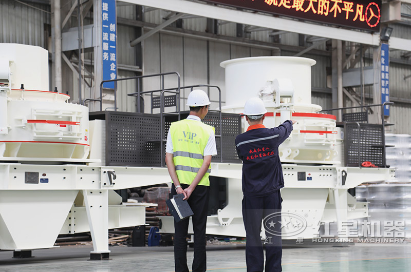 立轴冲击式制砂机生产车间 立轴冲击式制砂机生产车间