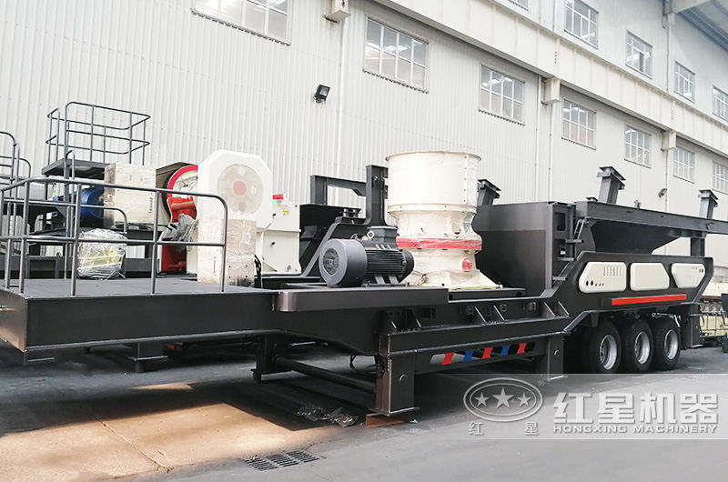 圆锥破移动破碎机:中碎+筛分 圆锥破移动破碎机:中碎+筛分