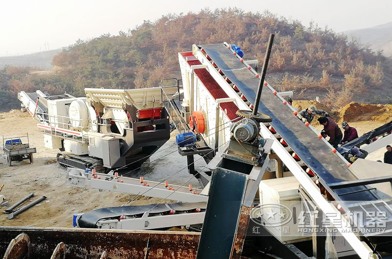 反击破履带移动破碎机 反击破履带移动破碎机