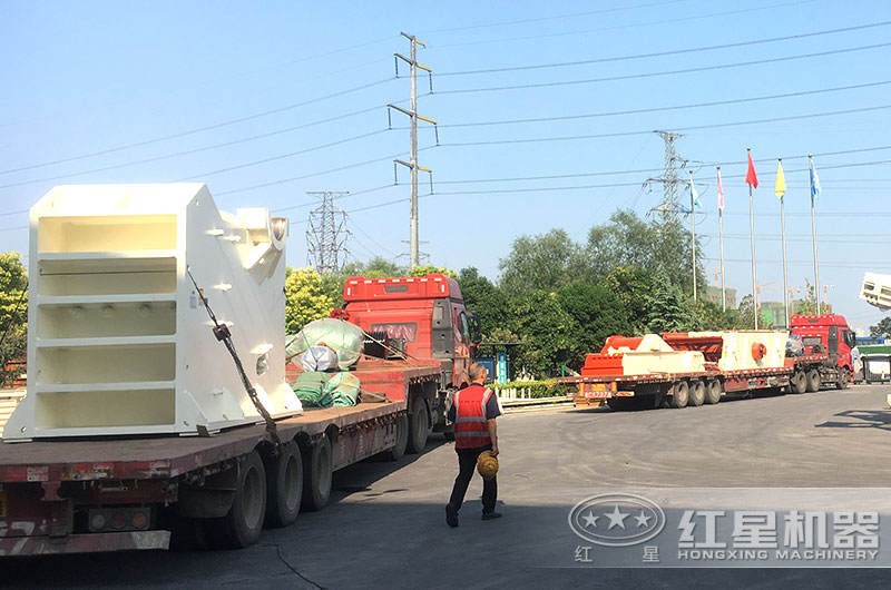 石子破碎生产线陆续发货 石子破碎生产线陆续发货