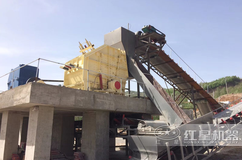 时产300-400吨加工石英砂生产线现场 时产300-400吨加工石英砂生产线现场