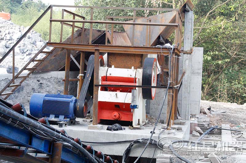 芜湖客户生产现场_颚破作业图 芜湖客户生产现场_颚破作业图