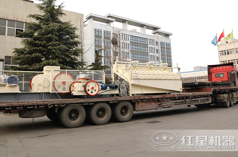 对辊制沙机发往山西 对辊制沙机发往山西