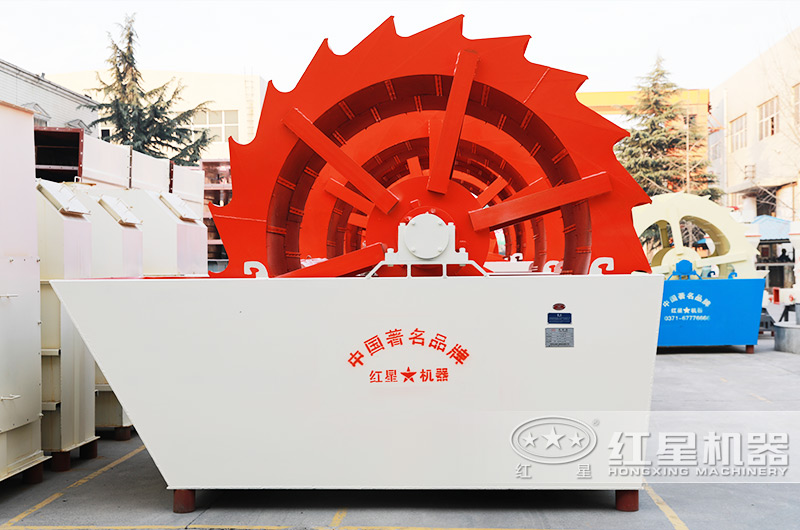 每小时产50吨轮式洗砂机设备图 每小时产50吨轮式洗砂机设备图