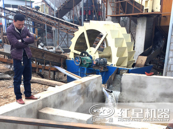 3020洗砂机生产现场图 3020洗砂机生产现场图