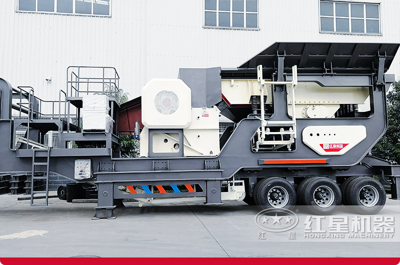 鄂式轮胎移动破碎站图片 鄂式轮胎移动破碎站图片