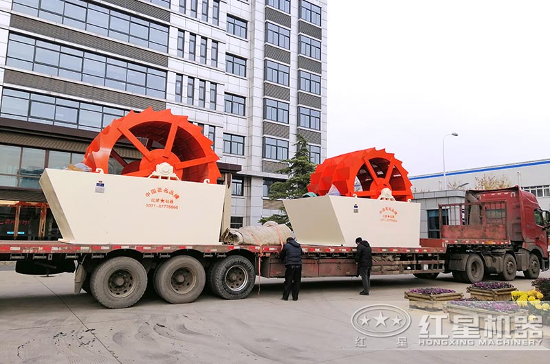 洗砂机设备发货图 洗砂机设备发货图