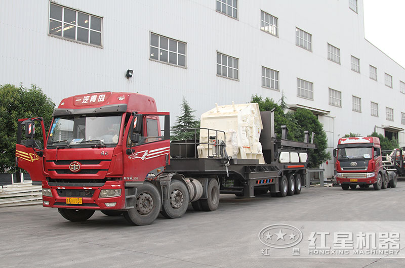 建筑垃圾处理全套设备直接开往客户现场 建筑垃圾处理全套设备直接开往客户现场