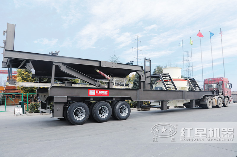 轮胎移动砂机 轮胎移动砂机