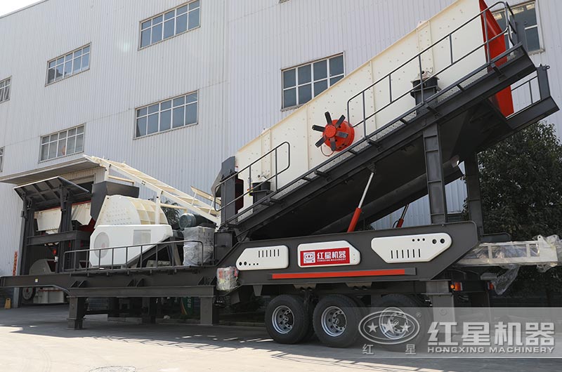 移动石子破碎机图片 移动石子破碎机图片