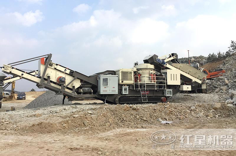 时产280吨履带移动建筑垃圾处理生产线 时产280吨履带移动建筑垃圾处理生产线