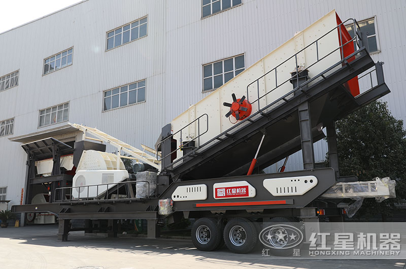 移动重锤式碎石机械设备图片 移动重锤式碎石机械设备图片