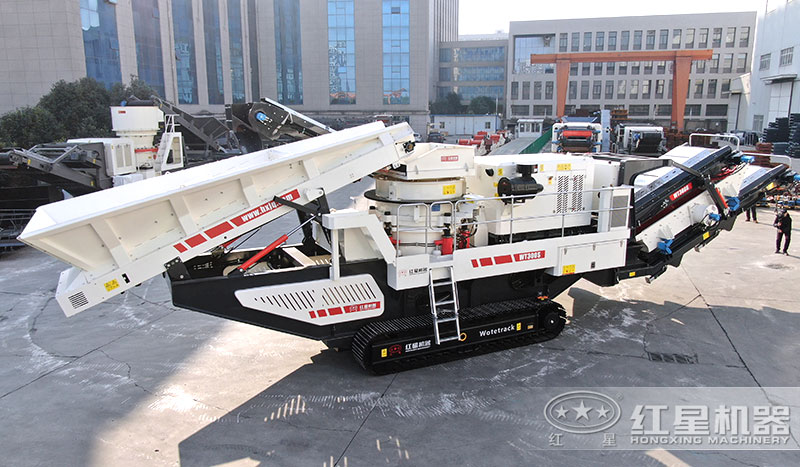 履带流动性打石机 履带流动性打石机