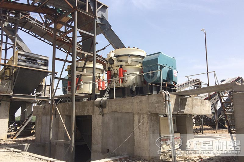 配置2台圆锥破碎机 配置2台圆锥破碎机