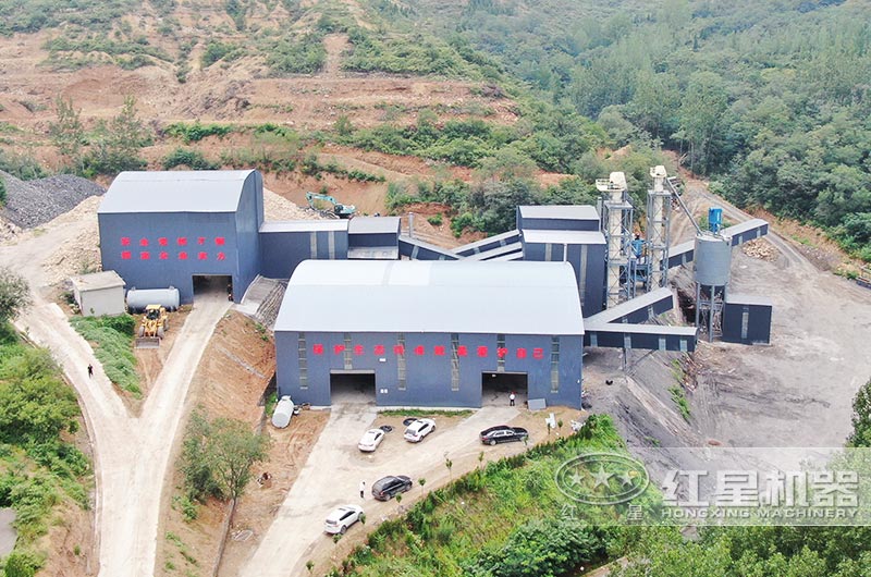 河南登封客户建设全封闭制砂厂 河南登封客户建设全封闭制砂厂