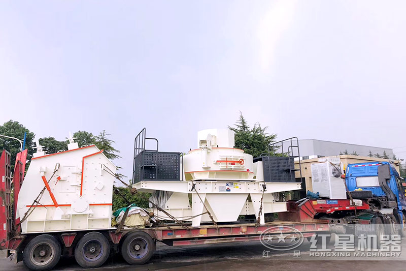 小型人工制沙机器发货实拍 小型人工制沙机器发货实拍