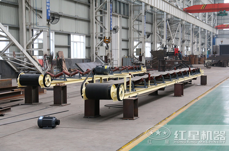 胶带输送机制造车间 胶带输送机制造车间