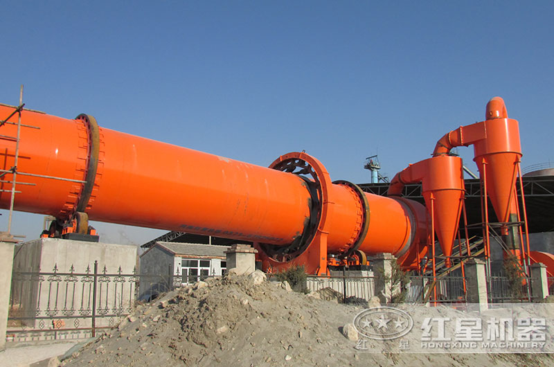 河沙烘干机现场准备投入生产 河沙烘干机现场准备投入生产