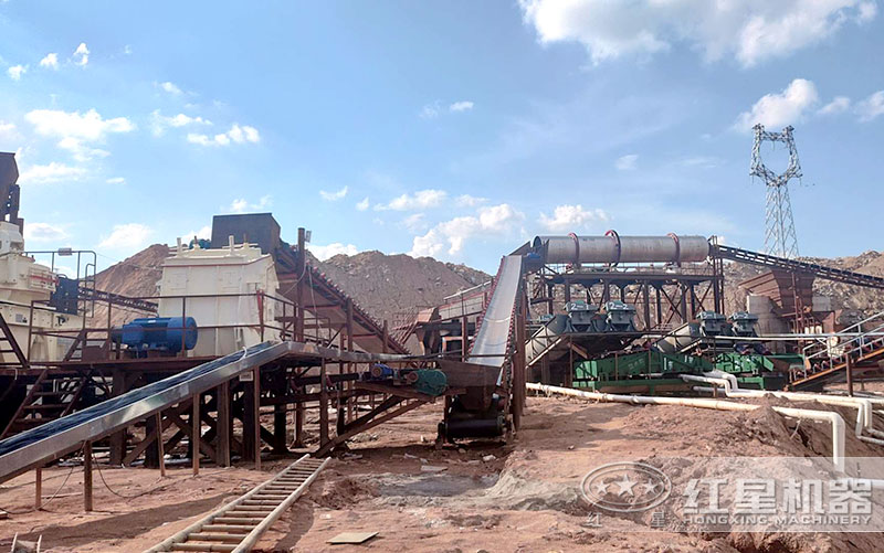 固定式建筑垃圾粉碎设备现场 固定式建筑垃圾粉碎设备现场