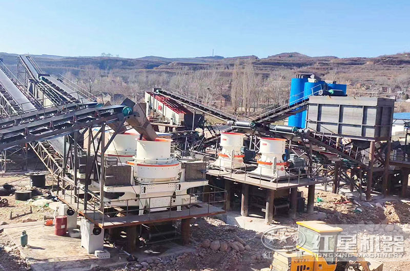 VSIA7系列冲击式制砂整形机工作现场 VSIA7系列冲击式制砂整形机工作现场