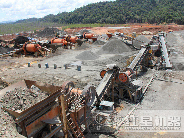 三段破碎+球磨机工艺流程 三段破碎+球磨机工艺流程