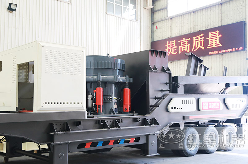 圆锥移动式破碎站 圆锥移动式破碎站