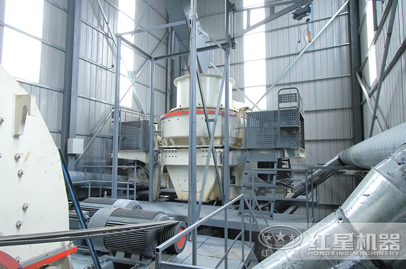 河南客户机制砂机器工作现场 河南客户机制砂机器工作现场