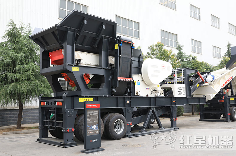 轮胎式移动破碎站图片 轮胎式移动破碎站图片