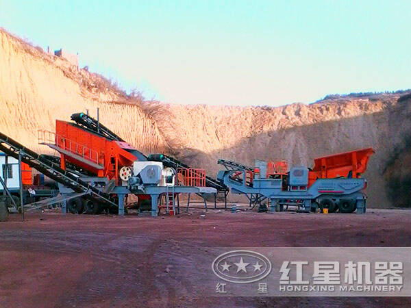 江西移动制砂机现场 江西移动制砂机现场