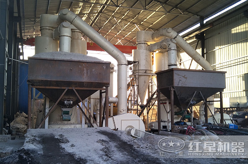 河南焦作一煤矸石磨粉加工客户现场 河南焦作一煤矸石磨粉加工客户现场
