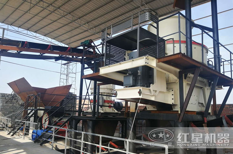 立式冲击制砂机作业现场实拍 立式冲击制砂机作业现场实拍