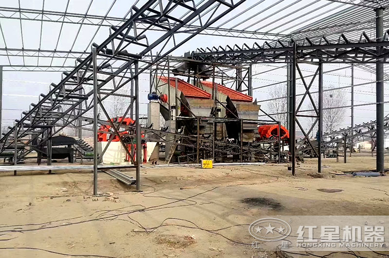 洗沙生产现场 洗沙生产现场