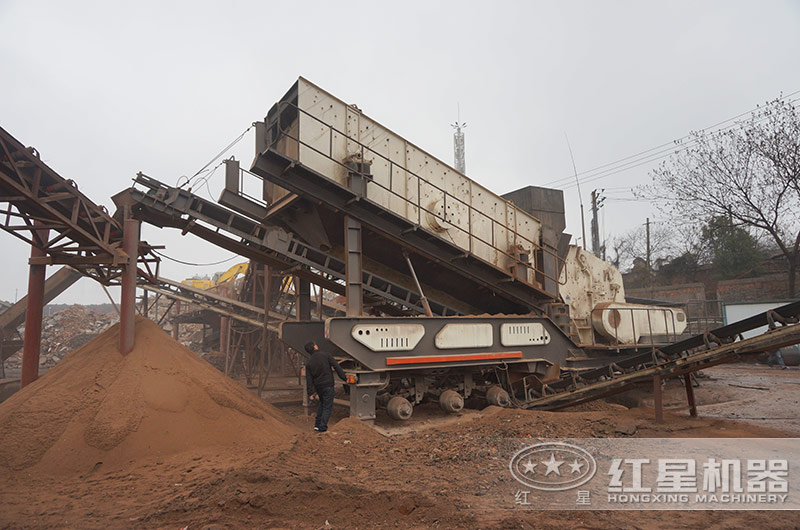 建筑垃圾处理现场 建筑垃圾处理现场