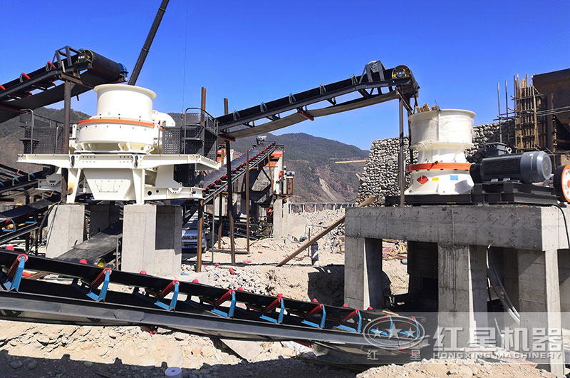 机制砂加工现场 机制砂加工现场