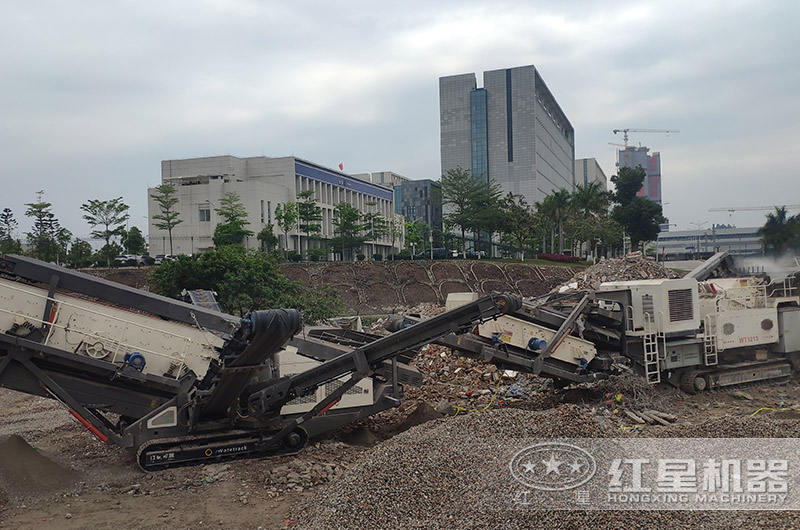 湖南长沙移动破碎机现场 湖南长沙移动破碎机现场